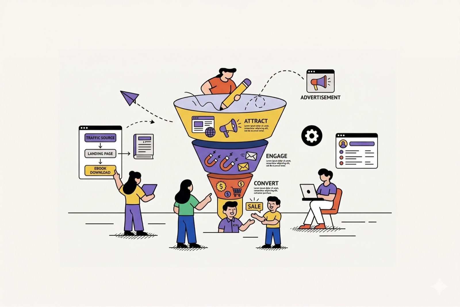 What is a lead funnel — plain English guide for small business owners